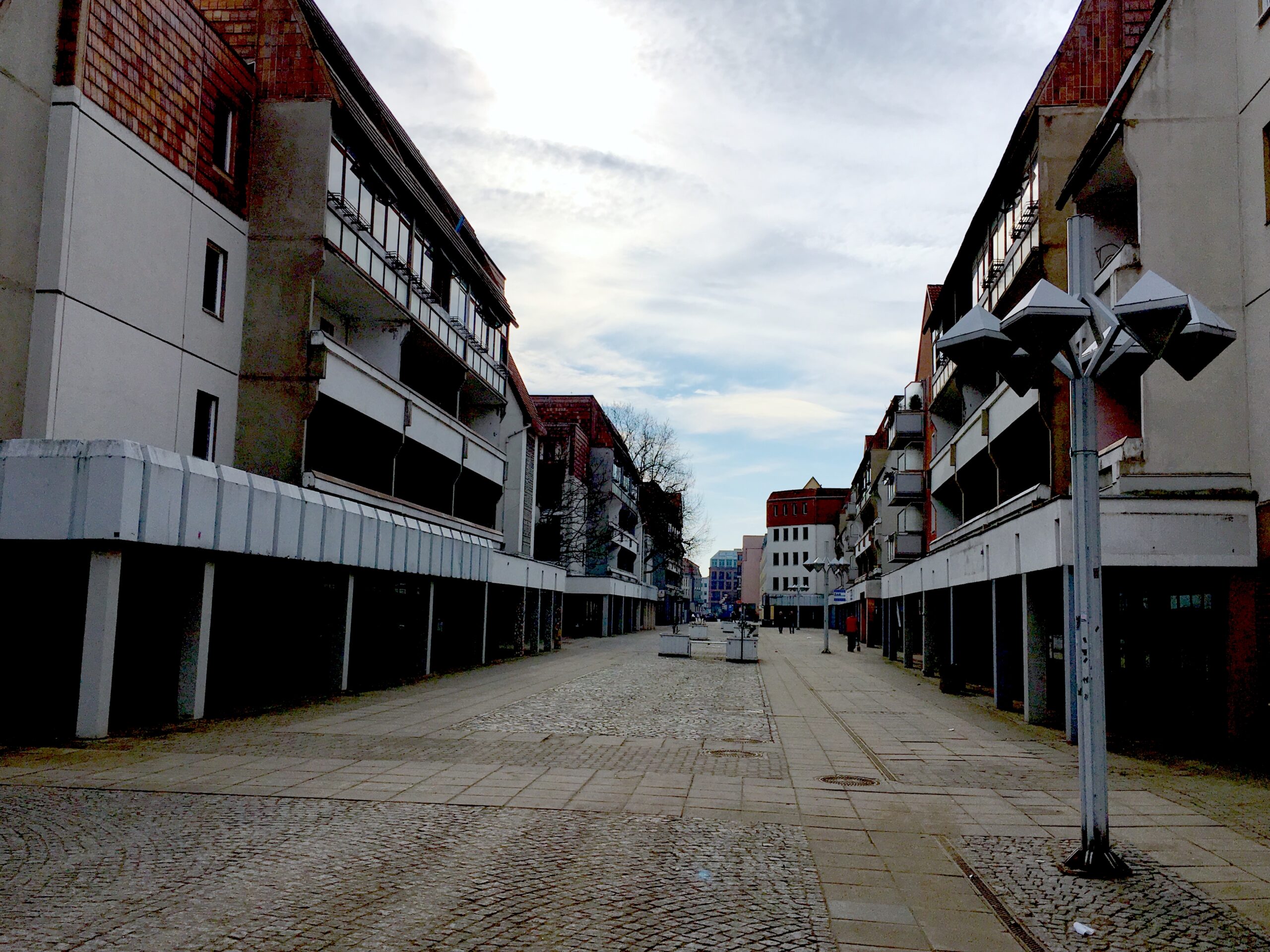 Central European empty street