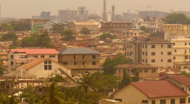 Accra's skyline